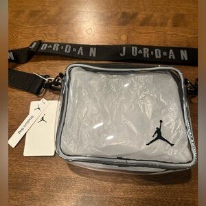 Jordan Stadium Crossbody Bag Clear